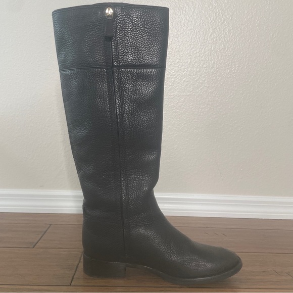 Tory Burch knee high boots riding boots leather boots black boots fall winter - Picture 12 of 16
